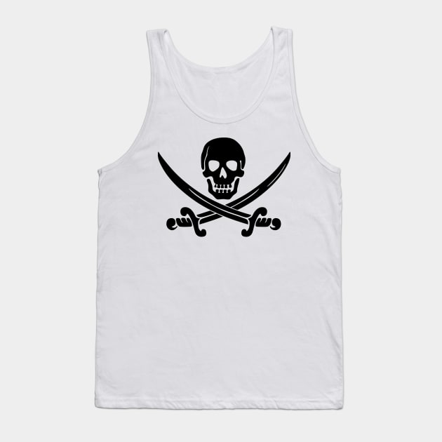 Pirate Tank Top by Mercantia